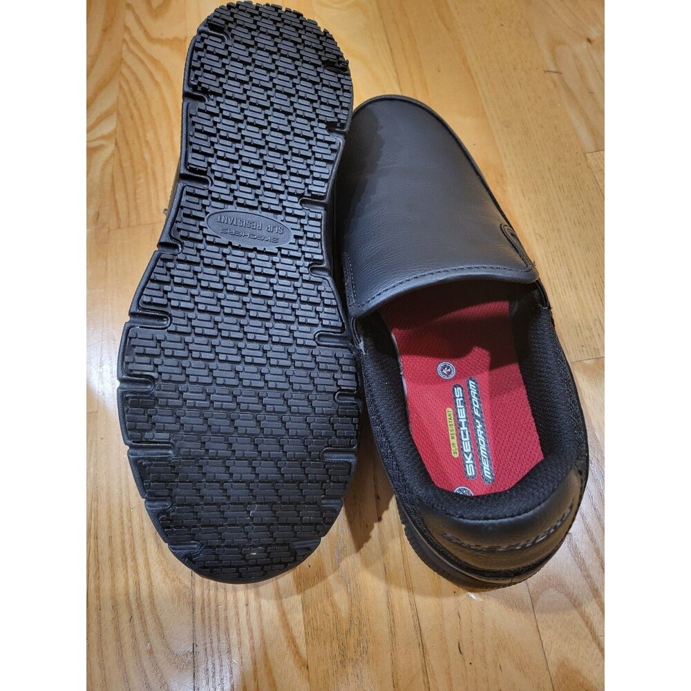 Skechers Nampa Annod SR EH Womens Slip Resistant Work Shoes Black 10M NEW - Picture 8 of 9